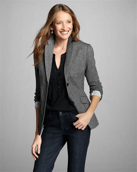 Preppy Wool Blazer 